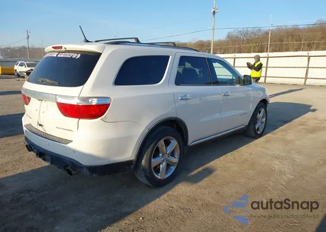 2012 Dodge Durango Citadel from USA, damaged, VIN 1C4SDHET3CC121753